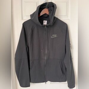 Mens Nike Tech Fleece Full Zip Hooded Jacket Medium